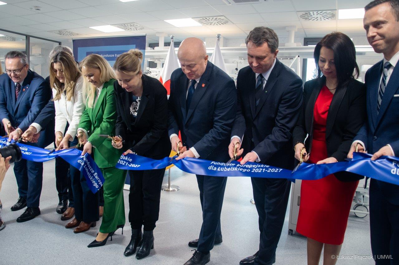 Centralny Trakt Operacyjny uroczyste otwarcie Wojewódzki Szpital Specjalistyczny w Lublinie